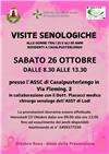 Image: VISITE SENOLOGICHE - SABATO 26 OTTOBRE 8.30 - 13.30 - ASSC CASALPUSTERLENGO