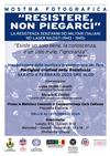 Image: MOSTRA " RESISTERE, NON PIEGARCI" - Biblioteca Comunale Casalpusterlengo 8 febbraio ore 16.00